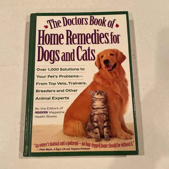 “The Doctors Book of Home Remedies For Dogs and Cats,” Hardcover - Picture 1 of 2